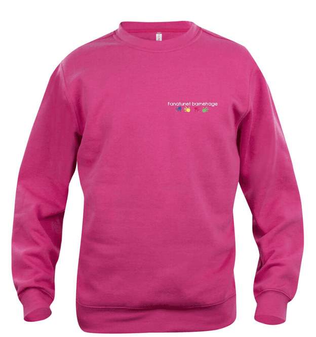 Hovedbilde Rundhalset Genser Unisex Basic Fanatunet ...