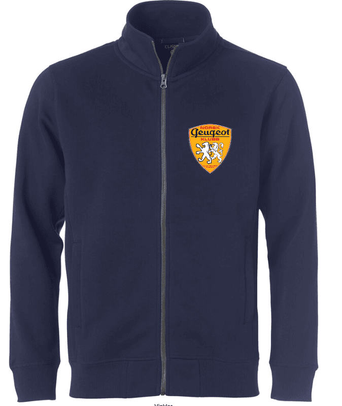 Cardigan Herre Classic Norsk Peugeot Klubb