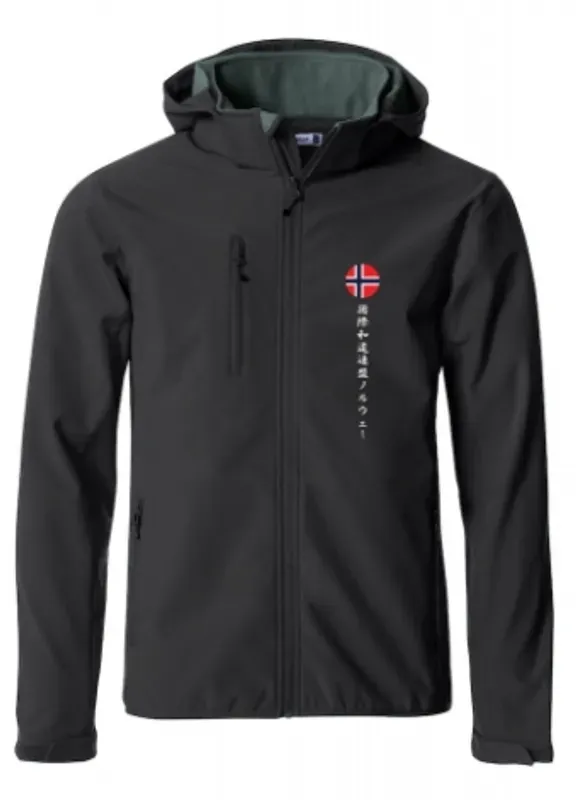 Softshelljakke Herre Askøy Wado-Ryu Karateklubb